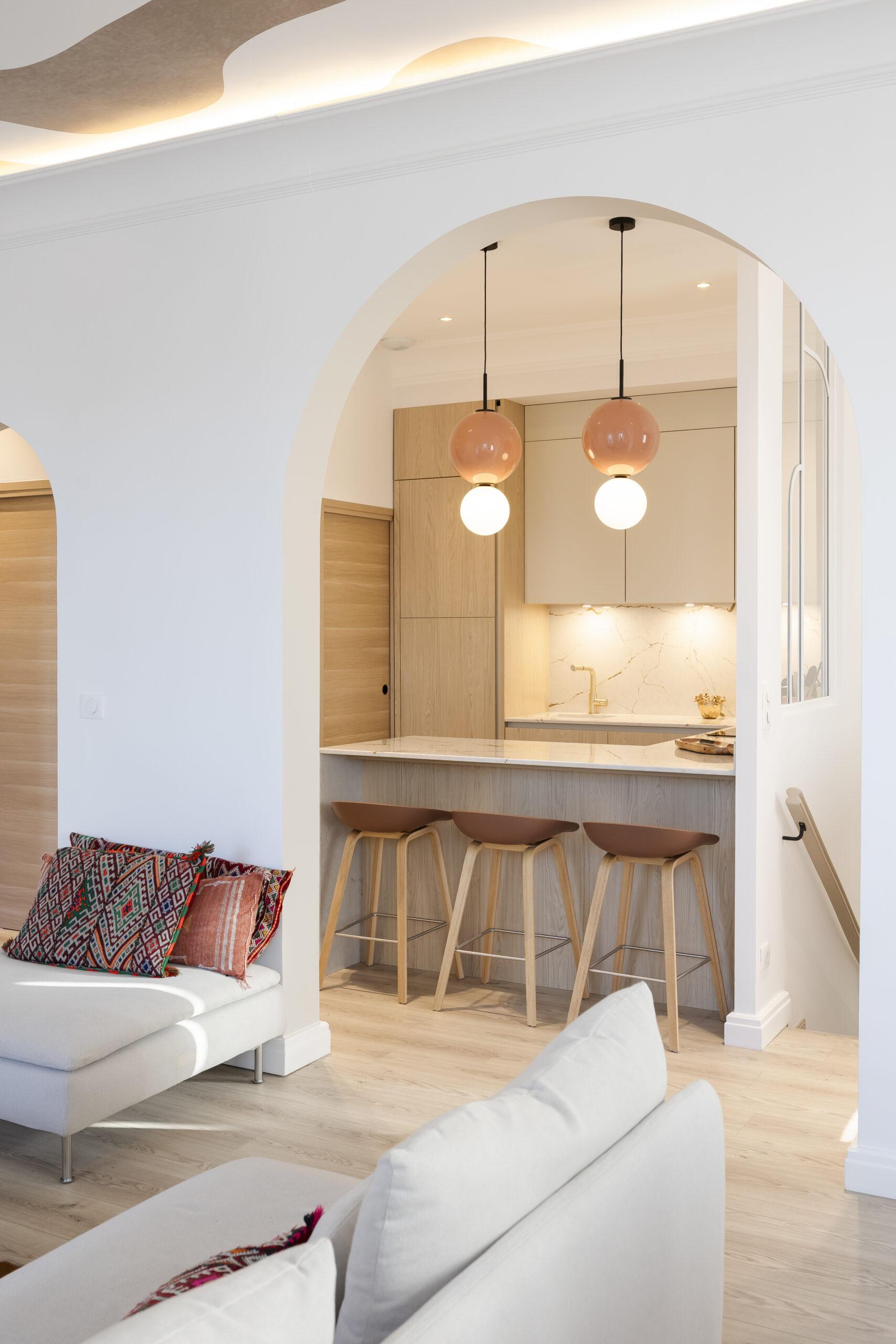 Rénovation complète d'un appartement à Biarritz - PROJET ADOUR