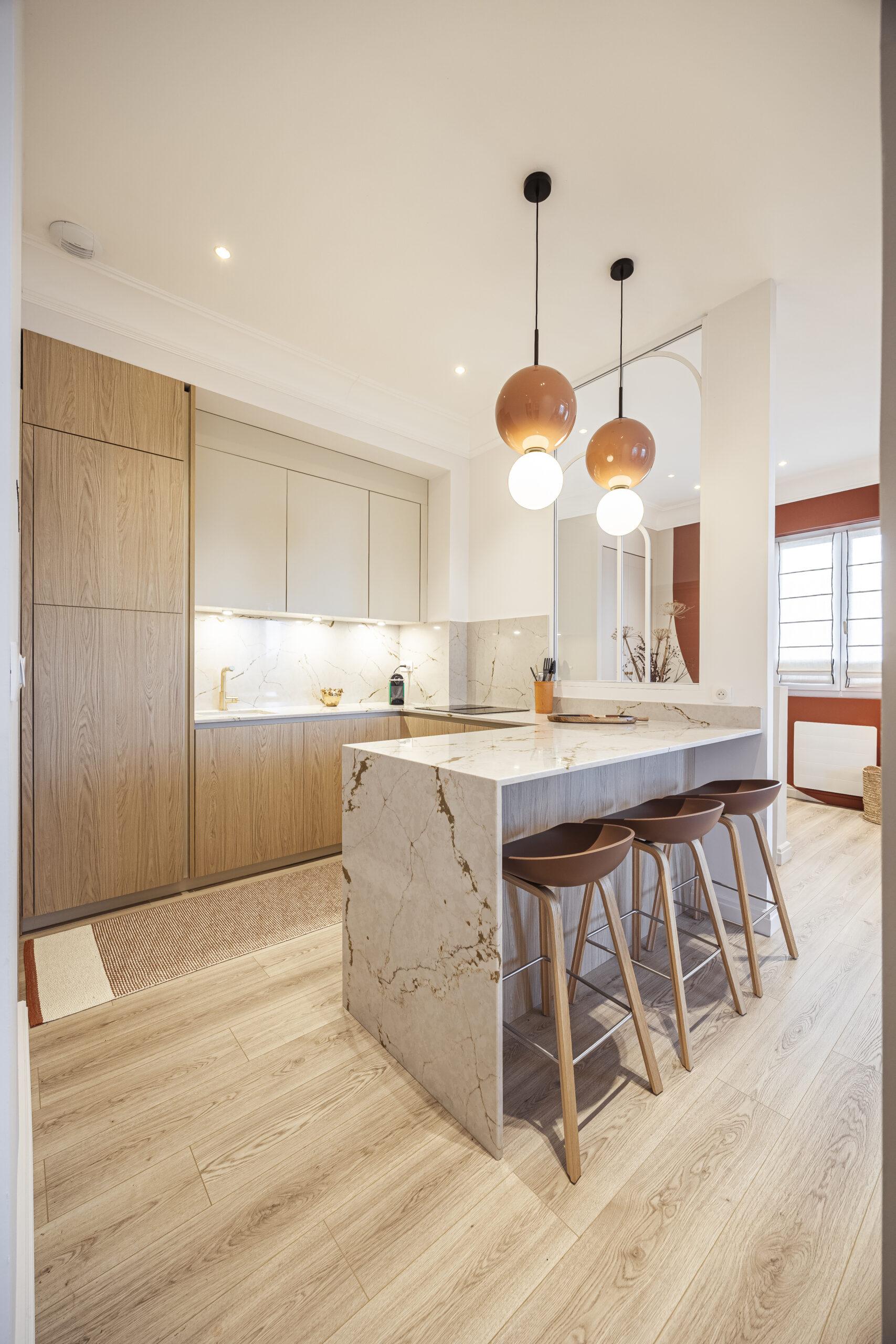 Rénovation complète d'un appartement à Biarritz - PROJET ADOUR